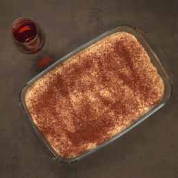 Tiramisu with pommeau